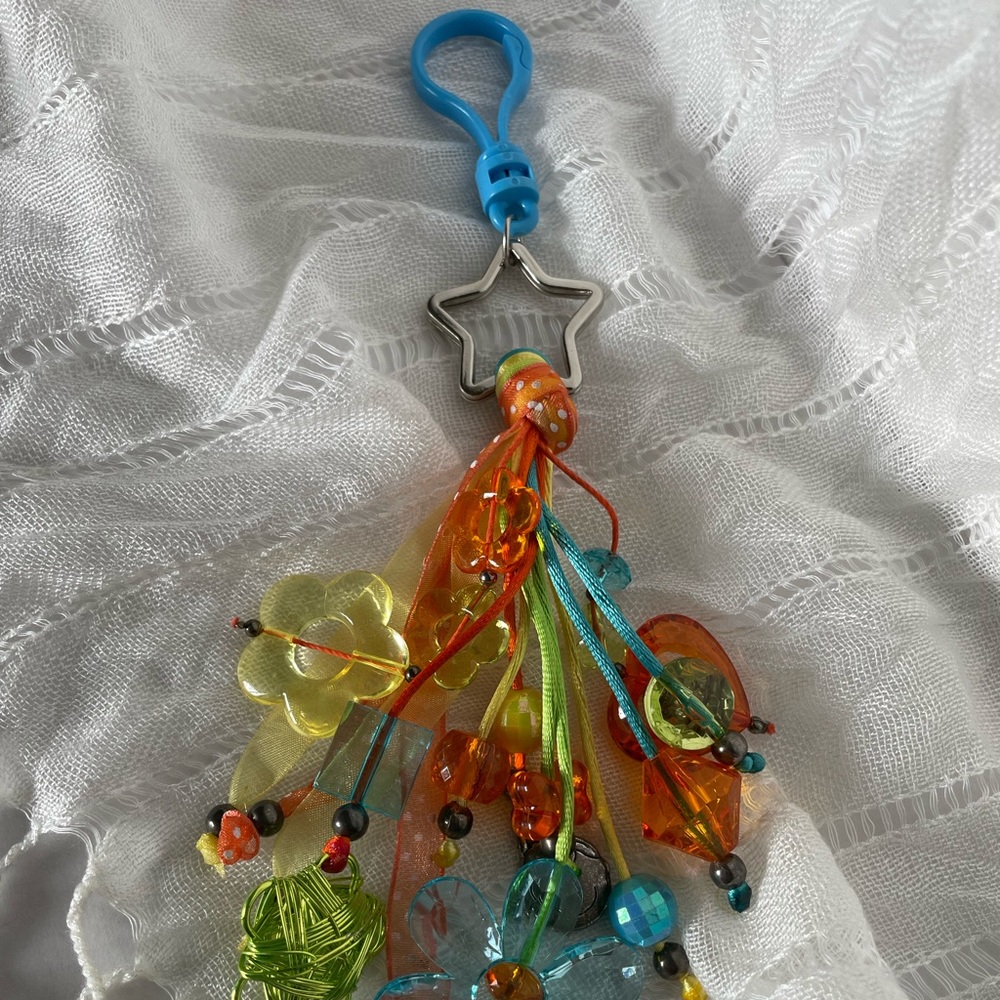 Mix charms keychain